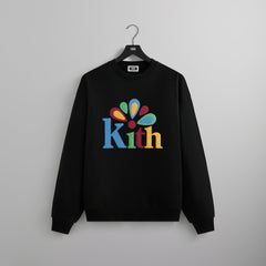 Kith Serif Applique Nelson Crewneck - Black | Kith Black