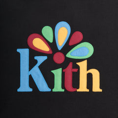 Kith Serif Applique Nelson Crewneck - Black | Kith Black