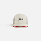 Kith Kids Checkered Satin Camper Cap - Sandrift | Kith Sandrift