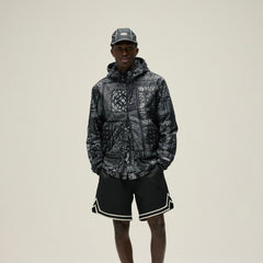 Kith Deconstructed Bandana Madison V Jacket - Black | Kith Black