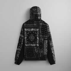 Kith Deconstructed Bandana Madison V Jacket - Black | Kith Black