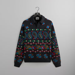 Kith Nelson Collared Overshirt - Black | Kith Black