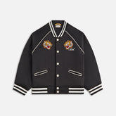 Kith Kids Satin Tiger Souvenir Jacket - Black | Kith Black