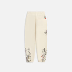 Kith Kids Floral Williams II Sweatpant - Sandrift | Kith Sandrift