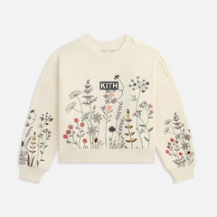 Kith Kids Floral Nelson Crewneck - Sandrift | Kith Sandrift