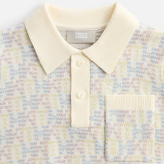 Kith Kids Monogram Tilden Polo - Polar | Kith Polar