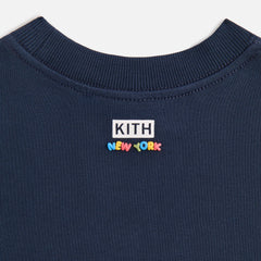 Kith Kids Just Us Apple Nelson Crewneck - Nocturnal | Kith Nocturnal