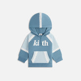 Kith Baby Color-Blocked Vale Nelson Quarter Zip Hoodie - Farrow | Kith Farrow