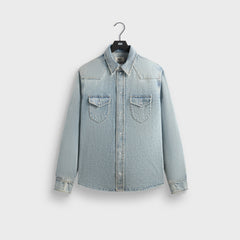 Kith Webster Denim Shirt - Light Indigo | Kith Light Indigo