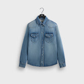 Kith Webster Denim Shirt - Medium Indigo | Kith Medium Indigo