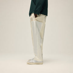 Kith Color-Blocked Belted Callum Pant - Whisper | Kith Whisper