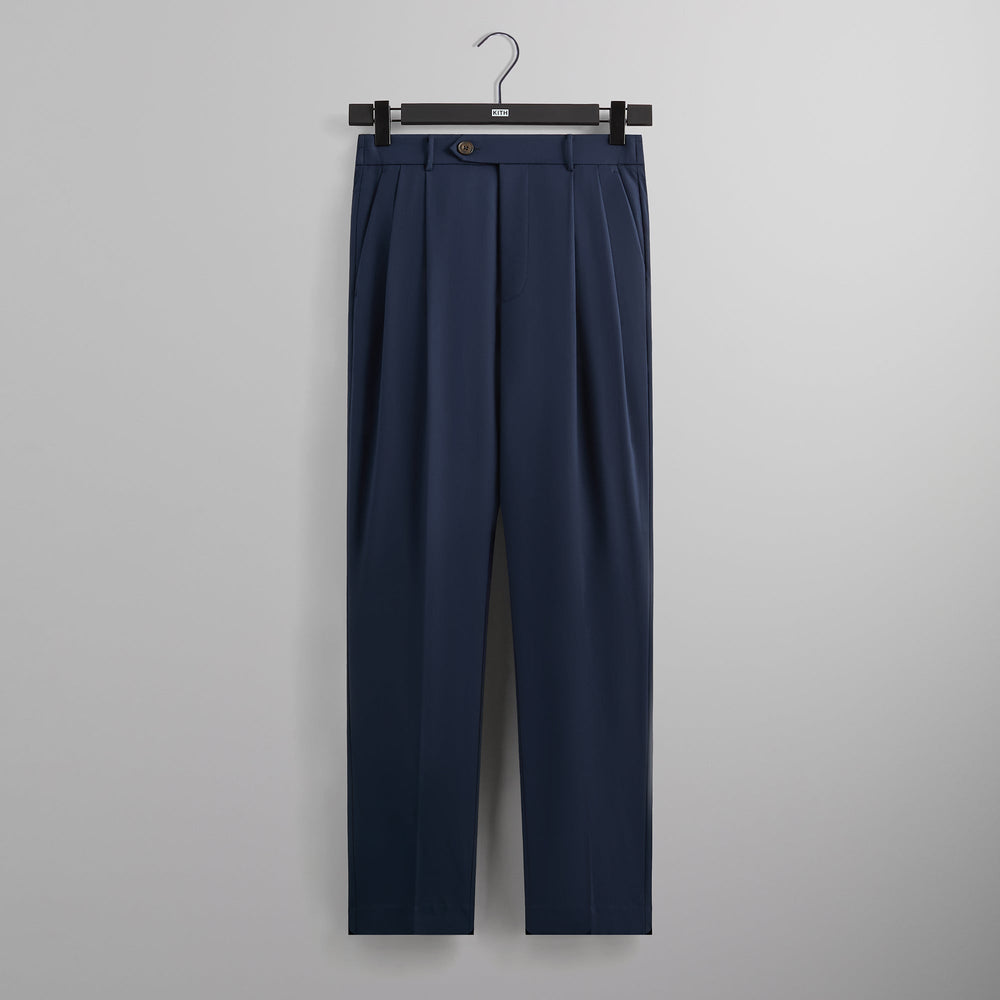 &Kin Kylan Pleater Trouser - Nocturnal | Kith Nocturnal