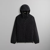 Kith Flocked Crest Damien Windbreaker - Black | Kith Black