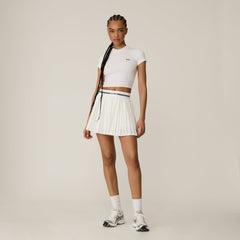 Kith Women Amaya II Pleated Skirt - White | Kith White