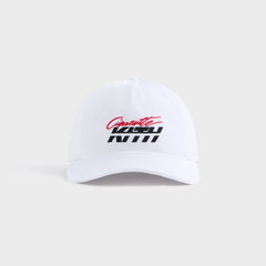 Kith for Cigarette Wrinkle Nylon Bay Speed Low Pinch Crown Snapback - | Kith White