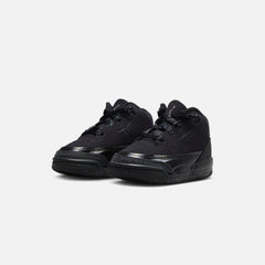 Jordan TD Air Jordan 3 Retro - Black / Dark Charcoal / Black | Kith Black / Dark Charcoal / Black