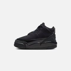 Jordan TD Air Jordan 3 Retro - Black / Dark Charcoal / Black | Kith Black / Dark Charcoal / Black