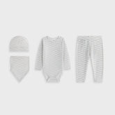 Kith Baby Classic Gift Set - Light Heather Grey | Kith Light Heather Grey