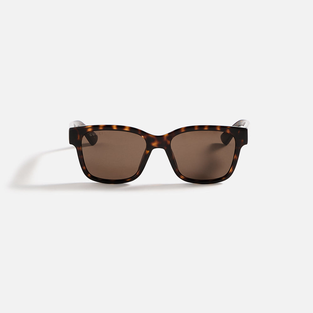 Gucci Square Sunglasses - Havana | Kith Havana