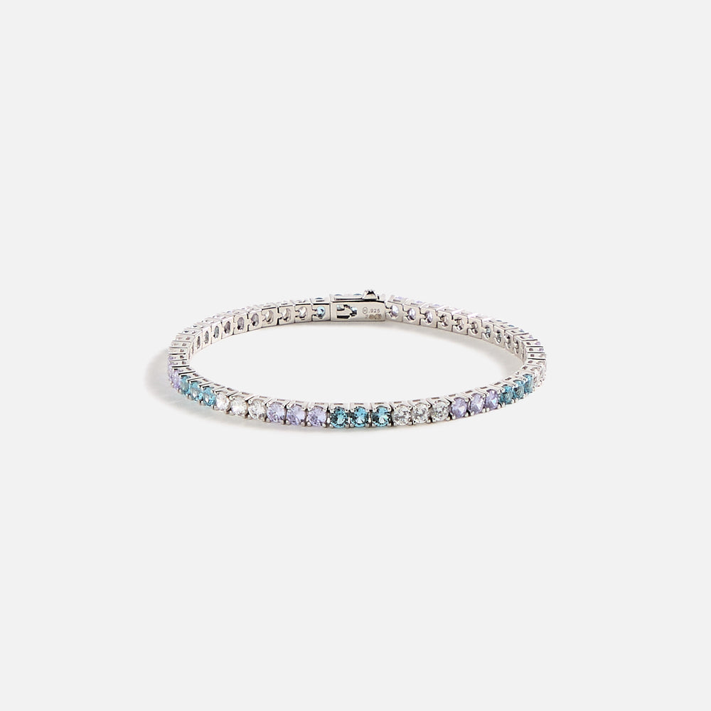 Hatton Labs Classic Tennis Bracelet S - Topaz / Tanzanite / White | Kith Topaz / Tanzanite / White