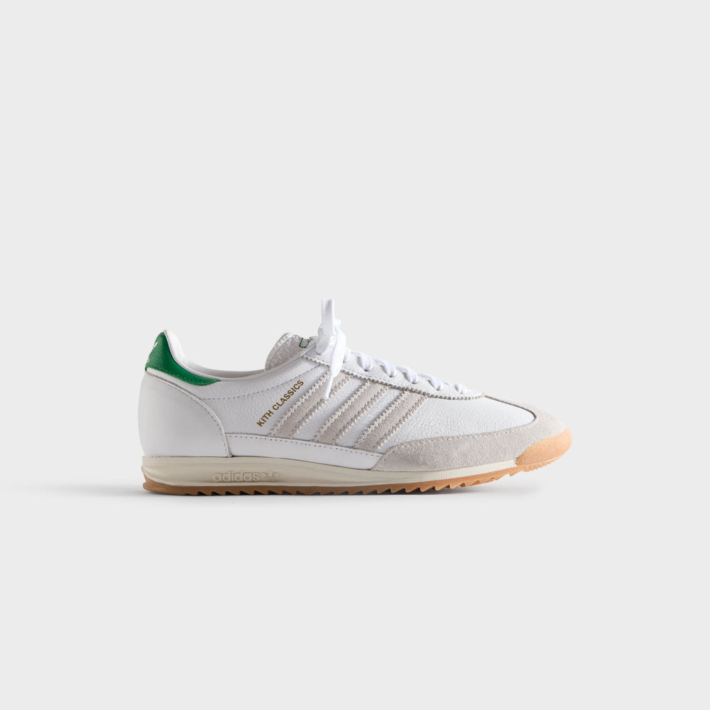 Kith Classics for adidas Originals SL 72 - White / Green | Kith White / Green