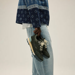8th St by Ronnie Fieg for Clarks Originals Laddow - Dark Olive Combi | Kith Dark Olive Combi
