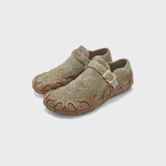 Loewe Rise Buckle Slip On - Khaki Green | Kith Khaki Green