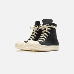 Rick Owens Sneakers - Scarpe In Pelle / Black / Milk / Milk | Kith Scarpe In Pelle / Black / Milk / Milk