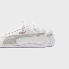 PUMA WMNS Speedcat Leather - PUMA White / PUMA Silver | Kith PUMA White / PUMA Silver