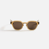 Gucci Square Frames - Dark Crystal Yellow / Brown | Kith Dark Crystal Yellow / Brown