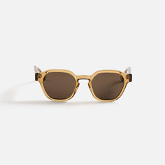Gucci Square Frames - Dark Crystal Yellow / Brown | Kith Dark Crystal Yellow / Brown
