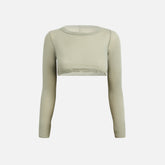 Rick Owens Long Sleeve Crop Top - Celadon | Kith Celadon