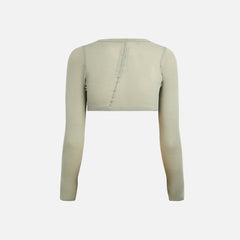 Rick Owens Long Sleeve Crop Top - Celadon | Kith Celadon