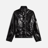 Stone Island Mussola Gommata-Tc Garment Dyed Jacket - Black | Kith Black