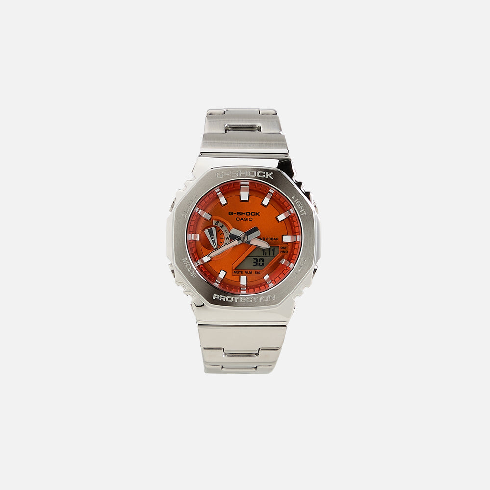 G-SHOCK GM2110D-4A - Steel / Orange | Kith Steel / Orange