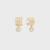 SHASHI Robyn Huggie Earring - Gold | Kith Gold