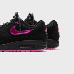 Nike Air Max 1 - Black / Playful Pink / University Red | Kith Black / Playful Pink / University Red