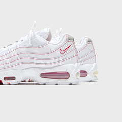 Nike Air Max 95 OG - White / University Red / Wolf Grey | Kith White / University Red / Wolf Grey