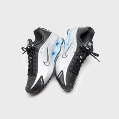 Nike Shox R4 - Metallic Silver / Black / Psychic Blue | Kith Metallic Silver / Black / Psychic Blue