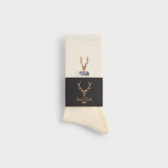 Kith for South2 West8 Embroidered Logo Crew Socks - Silk | Kith Silk
