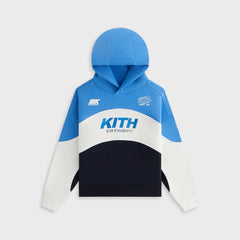 Kith Kids Paneled Nelson Hoodie - Marina | Kith Marina