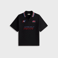 Kith Kids Checkerboard Soccer Polo - Black | Kith Black