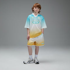 Kith Kids Gradient Soccer Jordan Short - Dusty Aqua | Kith Dusty Aqua