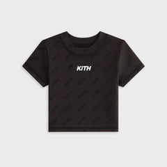 Kith Kids Monogram Active Mulberry Tee - Black | Kith Black