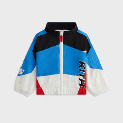 Kith Baby Blocked Milo Track Jacket - Marina | Kith Marina