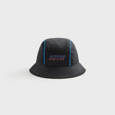 Kith Kids Soccer Checkered Bucket Hat - Black | Kith Black