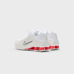 Nike WMNS Shox R4 - White / Phantom / Picante Red | Kith White / Phantom / Picante Red