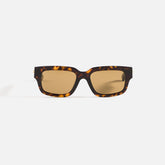 Bottega Veneta Rectangular Frames - Dark Havana | Kith Dark Havana