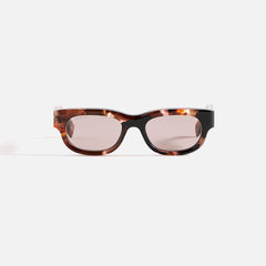 Gucci Transparent Rectangular Frames - Brown | Kith Brown