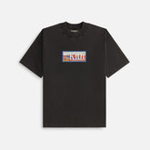 Kith Women FM Mock Neck Vintage Tee - Black | Kith Black